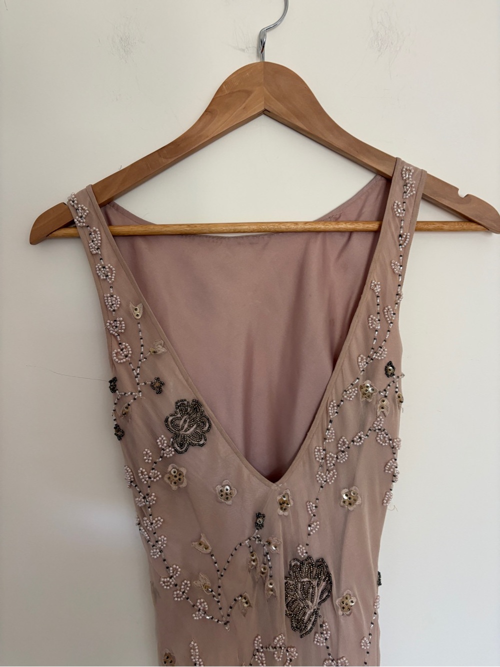Vintage sue wong silk dress size 6 - Picture 4 of 7
